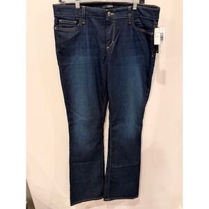 Joe's Jeans Icon High Waist Dark Wash Straight Leg Size 32 NWT